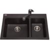 double bowl drop-in composite sinks