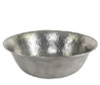 hand hammered pewter bathroom sinks