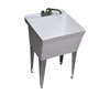 free standing laundry sinks