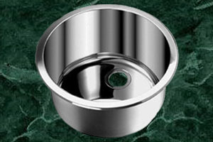 round kitchen sink