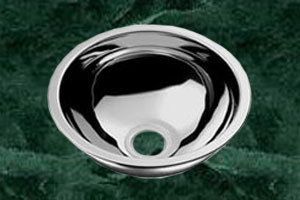 round no hole kitchen sink