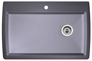 singel bowl drop in sink