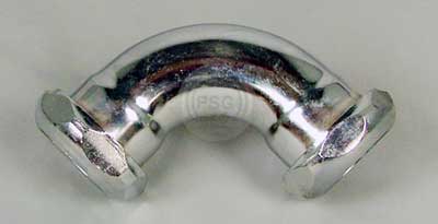 1-1/4 inch Slip Joint Union - 90� Angle- (Chrome On Brass)