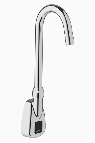 Sloan sensor operated back mount gooseneck faucets