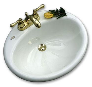 SolidCast Edgewater bathroom sink