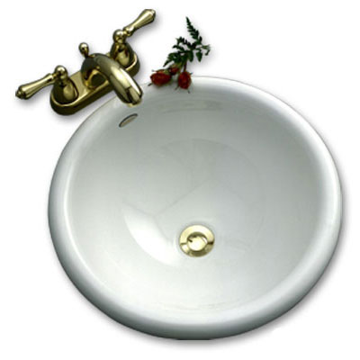 SolidCast Massena bathroom sink