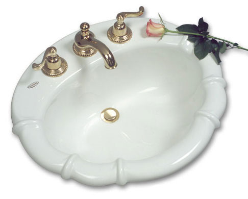 SolidCast Rosemont bathroom sink