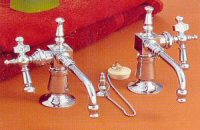 clawfoot basin faucets - p0013 chrome
