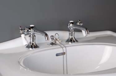 Sign of the Crab basin faucets