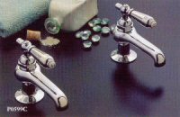 clawfoot basin faucets - p0599 chrome