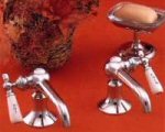 sign of the crab basin faucets w/ side mount handles