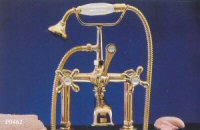 clawfoot deckmount faucets - p0462