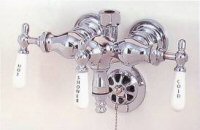 clawfoot leg tub faucets - p0006 chrome
