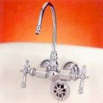 clawfoot leg tub faucets - p0021 chrome
