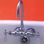 clawfoot leg tub faucets - p0149-1 chrome