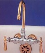 clawfoot leg tub faucets - p0465 chrome/supercoat