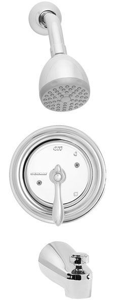 Example of the Speakman pressure balance shower and bath combo SM-2030