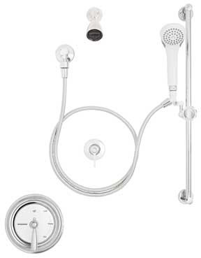 ADA Compliant Pressure Balanced Handicap Shower Combination # SM-4061
