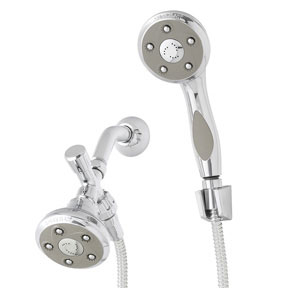 example of Napa handheld shower, shown in chrome