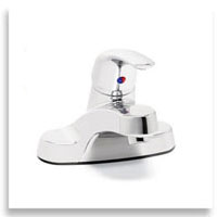 To single handle bathroom faucets from T&S