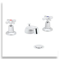 To widespread bathroom faucets from Speakman