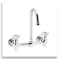 To wallmount gooseneck kitchen faucets from T&S