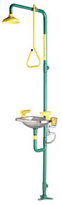 Speakman SE-603 combination emergency shower and eyewash Speakman SE-603 combination emergency shower and eyewash