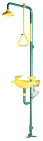 Speakman SE-604 combination emergency shower and eyewash Speakman SE-604 combination emergency shower and eyewash