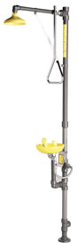 Speakman SE-690-PVC combination emergency shower and eyewash Speakman SE-690-PVC combination emergency shower and eyewash