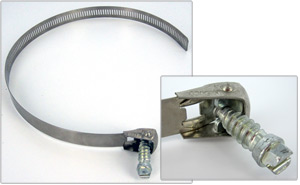 snap lock hose clamps stainless steel image