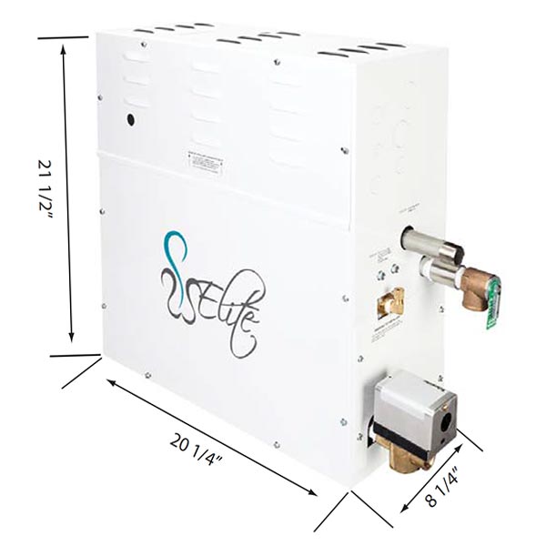 Steam-Whirl Elite Series - Large residentail steam generator Steam-Whirl residential steam generator - Large Residential Elite Series