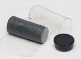 steel reinforced epoxy, shown in grey