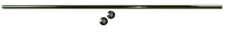 Convertos straight shower rods