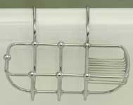 Over the Rim Soap and Sponge Holder