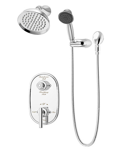 4605 hand shower and shower head system