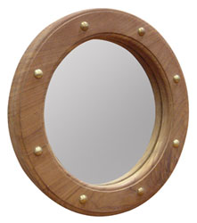 sailor's porthole mirror