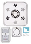 Example of the deco edge style premium home spa package