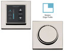 Example of the modern edge style temp-touch steam shower control kit