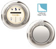 Example of the traditional edge style temp-touch steam shower control kit