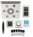 Example of the Thermasol ultimate home spa package, show in modern recessed edge style