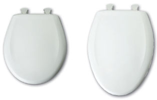 example of our clearance seats, shown in white