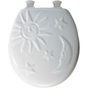 example of the celestial pattern toilet seat
