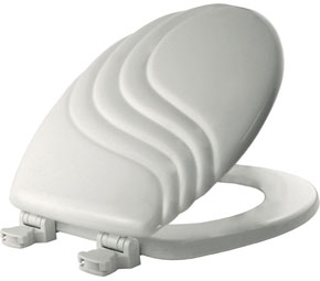 example of the Swirl style toilet seat