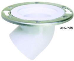 Drop-Kick 45&trade; 45&deg; Outlet Closet Flange # 889-45PM