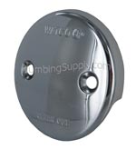 Chrome Watco overflow plate