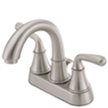 brushed nickel faucet
