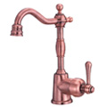 antique copper faucet
