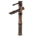 distressed bronze faucet