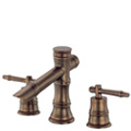 distressed bronze faucet