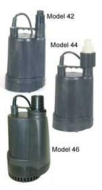 Zoeller - 42, 44, 46 Floor sucker pumps